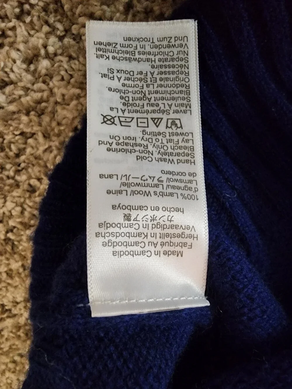 Jcrew 100% Wool Sweater